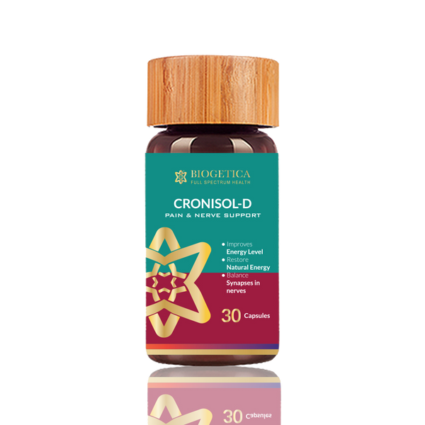 BLOOM Cronisol D 30 capsules pain and nerve support dietary supplement