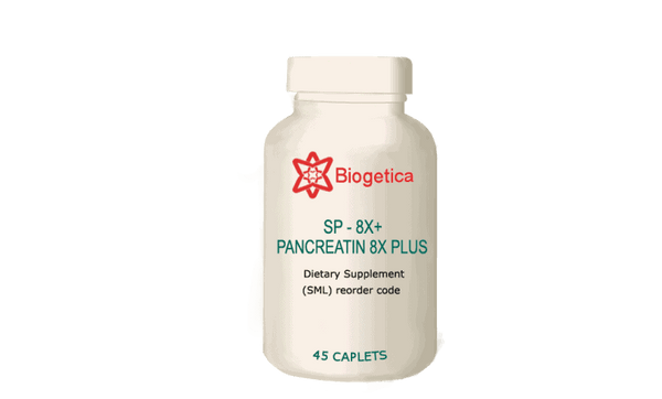 SP-8X+ Pancreatin 8X Plus 45 caplets