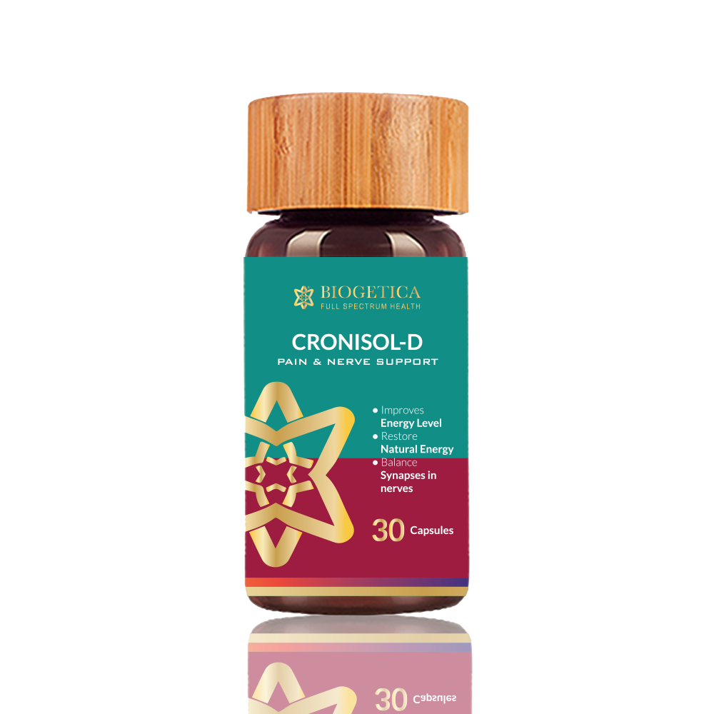 BLOOM Cronisol D 30 capsules pain and nerve support dietary supplement