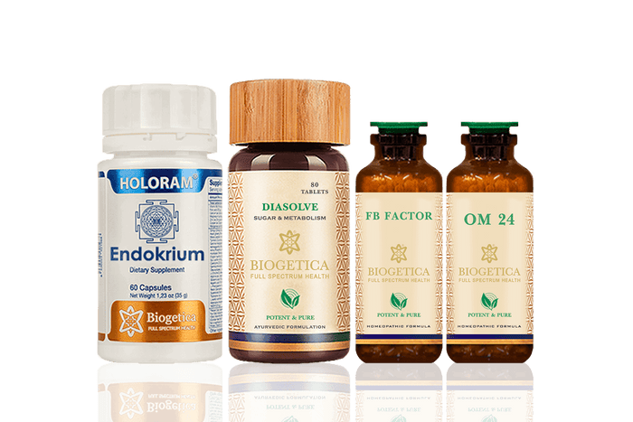 Freedom Kit With Endokrium, Diasolve & FBPC Formula