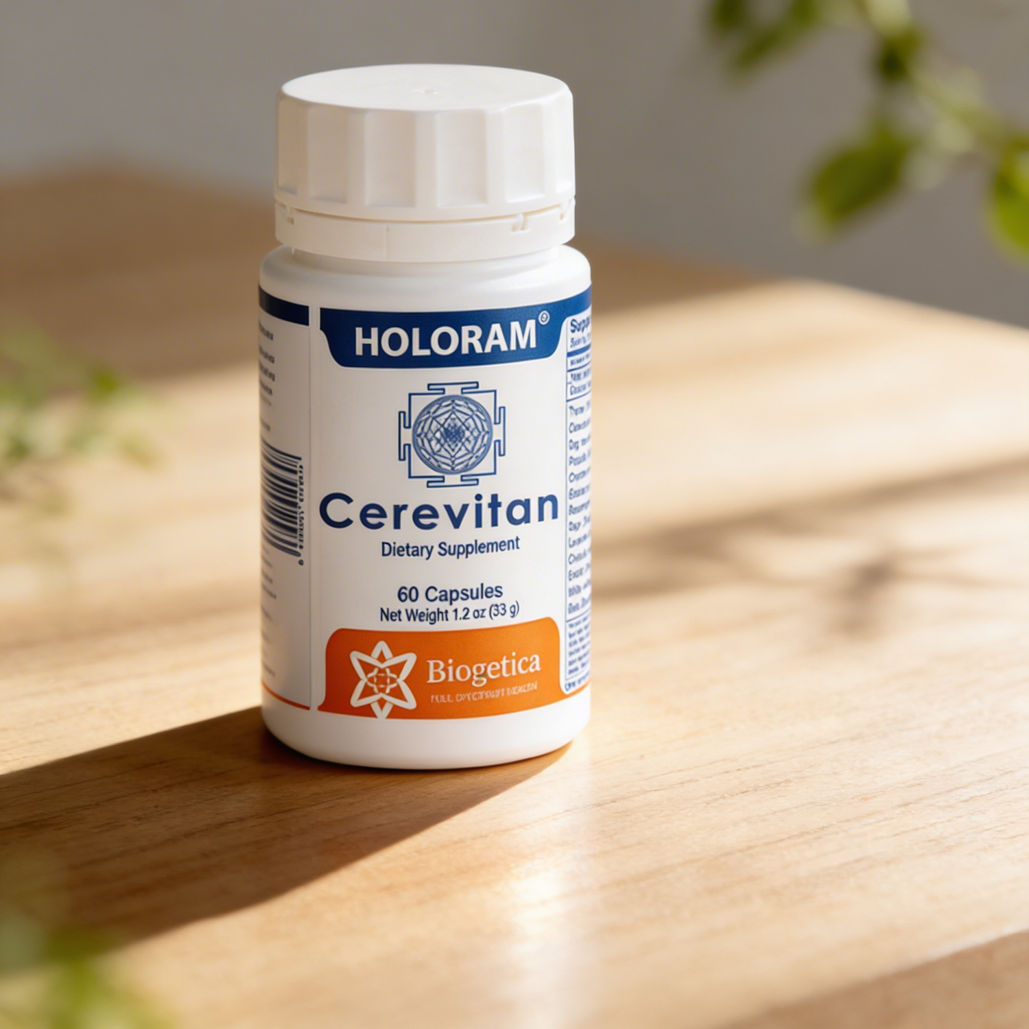 Biogetica Holoram Cerevitan (Parkinson's , Alzheimer's & Dementia)