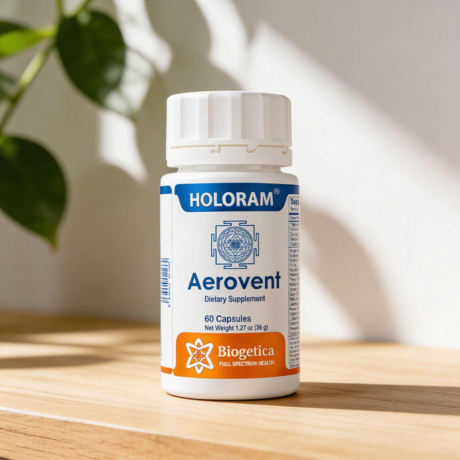 Biogetica Holoram Aerovent (Emphysema, COPD, Bronchitis & Asthma)