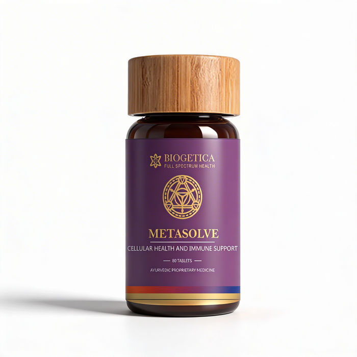 Biogetica Metasolve - Cellular Health and Immune Support - 80 Tablets