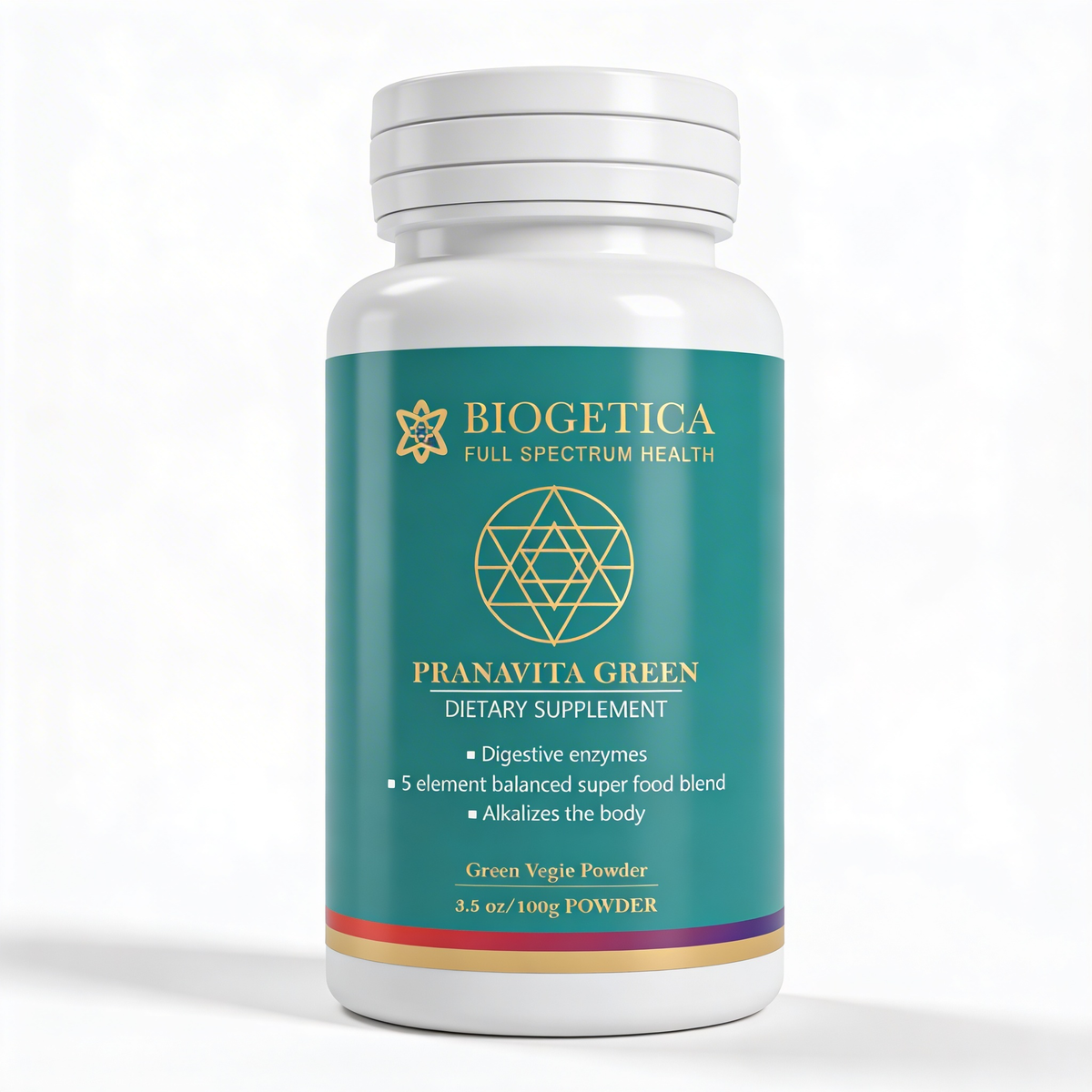 BLOOM Pranavita Green Balanced Green Drink - Superfood Complex - Packed with Vitamins and Micro-Nutrients, Naturally Anti-Aging 3.5 oz / 100 gm.
