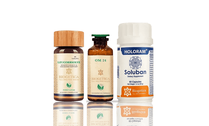 Biogetica Freedom Kit with OM 24 Formula and Leucorrsolve tablets
